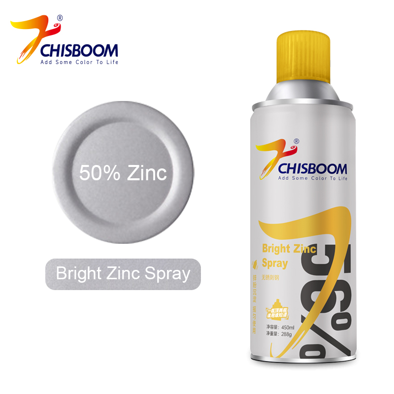 Tinta de tinta spray aerossol galvanizada