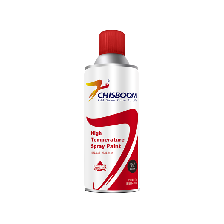 Tinta spray de alta temperatura